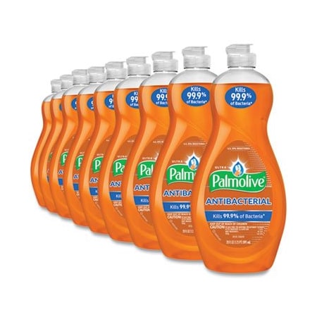 Colgate-Palmolive Palmolive, Ultra Antibacterial Dishwashing Liquid, 20 Oz Bottle, 9PK 45038